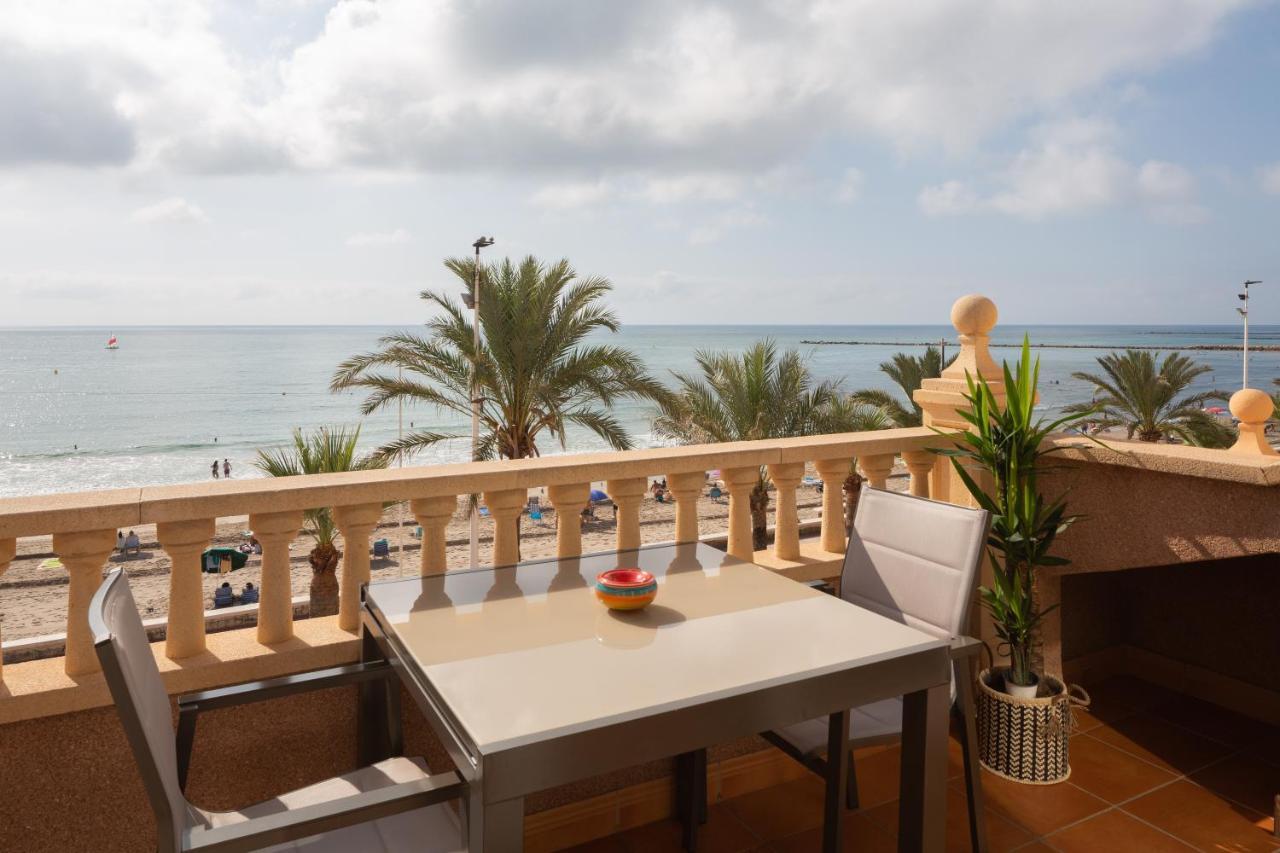 엘 캄펠로 Atico Duplex De Lujo Frente Al Mar. 1A Linea Playa 아파트 외부 사진