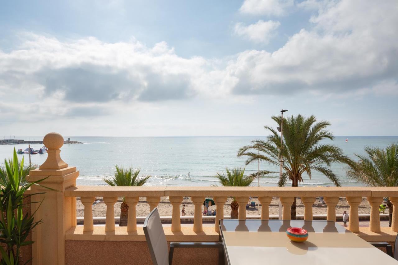 엘 캄펠로 Atico Duplex De Lujo Frente Al Mar. 1A Linea Playa 아파트 외부 사진