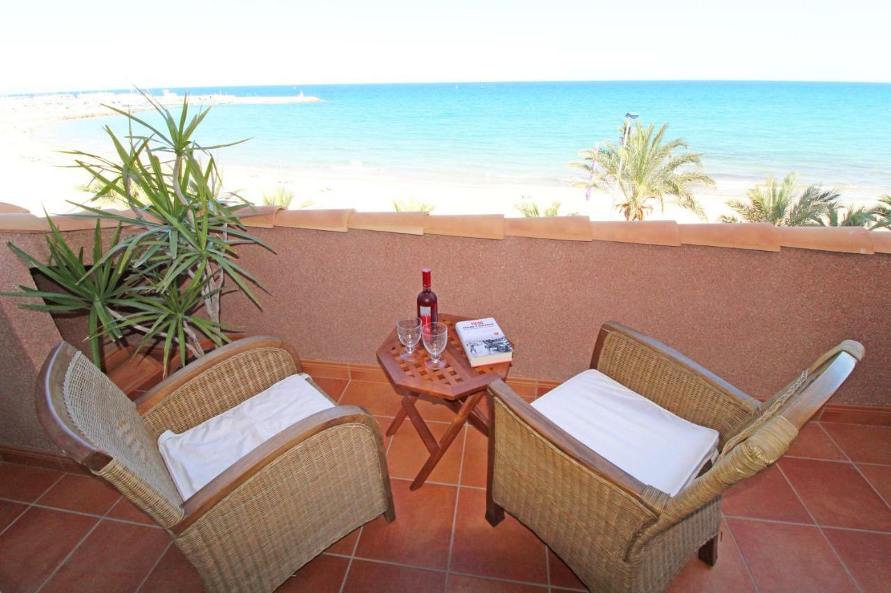 엘 캄펠로 Atico Duplex De Lujo Frente Al Mar. 1A Linea Playa 아파트 외부 사진